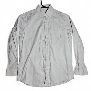 Paul & Shark Yachting Button Down Shirt Grey Oxford Mens XL Grey Shirt